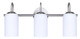 Novalee Three Light Vanity (IVL1130A03BN)