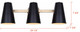 Harken Three Light Vanity (IVL1145A03BKG)