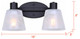 Luelle Two Light Vanity (IVL1151A02BK)