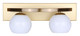 Monroe Two Light Vanity (IVL1169A02GDP)