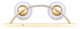 Monroe Two Light Vanity (IVL1169A02GDP)