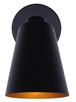 Rame One Light Vanity (IVL1178A01BKG)