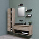 Rame Three Light Vanity (IVL1178A03BKG)
