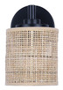 Meadow One Light Vanity (IVL1206A01BK)