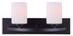 Hampton Two Light Vanity (IVL370A02BK)