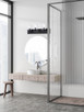 Hampton Three Light Vanity (IVL370A03BK-CL)