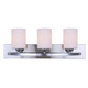 Canarm - IVL370A03CH-O - Three Light Vanity - Hampton - Chrome