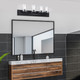 Hampton Four Light Vanity (IVL370A04BK-CL)