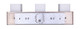Palmer Three Light Vanity (IVL422A03BN)