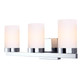 Canarm - IVL429A03CH - Three Light Vanity - Milo - Chrome