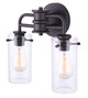 Canarm - IVL679A02ORB - Two Light Vanity - Albany - Oil Rubbed Bronze