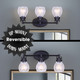 Carson Three Light Vanity (IVL705A03BK)