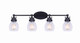 Carson Four Light Vanity (IVL705A04BK)