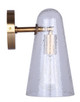 Luisa One Light Wall Sconce (IWF1144A01GD)