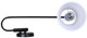 Aspen One Light Wall Sconce (IWF1201A01BK)
