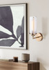 Daphne One Light Wall Sconce (IWF2097B01GD)