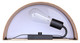 Dexter One Light Wall Sconce (IWL318A13BKW)