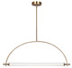 Canarm - LCH319A33GD - LED Chandelier - Keaton - Gold