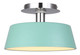 Canarm - LFM263A13GRN - LED Flush Mount - Jessa - Teal