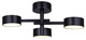 Canarm - LSF315A03BK - LED Semi Flush Mount - Montgomery - Black
