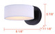 Carmynn LED Wall Sconce (LWF288A01BK)