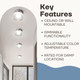 Benni LED Wall Sconce (LWL297A05BN)