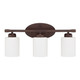 Capital Lighting - 115231BZ-338 - Three Light Vanity - Dixon - Bronze Capital Lighting - 115231BZ-338 - Three Light Vanity - Dixon - Bronze