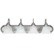 Capital Lighting - 1164MN-118 - Four Light Vanity - Arthur - Matte Nickel