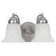 Capital Lighting - 1362MN-117 - Two Light Vanity - Brady - Matte Nickel