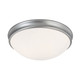 Capital Lighting - 2034MN - Three Light Flush Mount - Hansen - Matte Nickel