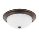 Capital Lighting - 219031BZ - Three Light Flush Mount - Bates - Bronze