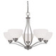 Capital Lighting - 4035BN-212 - Five Light Chandelier - Stanton - Brushed Nickel