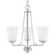 Capital Lighting - 414131BN-331 - Three Light Chandelier - Braylon - Brushed Nickel Capital Lighting - 414131BN-331 - Three Light Chandelier - Braylon - Brushed Nickel