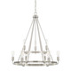 Capital Lighting - 420091BN - Nine Light Chandelier - Tanner - Brushed Nickel