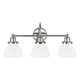 Capital Lighting - 8303PN-128 - Three Light Vanity - Baxter - Polished Nickel