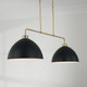 manufacturer_finish:Aged Brass and Black|manufacturer_glass:Matte Black Metal Shades with White Interior manufacturer_finish:Aged Brass and Black|manufacturer_glass:Matte Black Metal Shades with White Interior