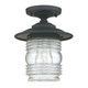 Capital Lighting - 9677BK - One Light Outdoor Flush Mount - Creekside - Black