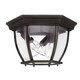 Capital Lighting - 9802OB - Three Light Outdoor Flush Mount - Outdoor - Old Bronze