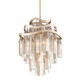 Corbett Lighting - 176-43-WSL - Three Light Pendant - Chimera - Warm Silver Leaf