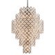 Corbett Lighting - 214-717-SGL/SS - 17 Light Chandelier - Tiara - Stria Gold Leaf