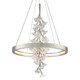 Corbett Lighting - 269-71-SL - LED Chandelier - Jasmine - Silver Leaf