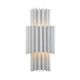 Corbett Lighting - 313-13-GSW - Two Light Wall Sconce - Moxy - Gesso White