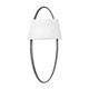 Corbett Lighting - 343-01-BSL - Two Light Wall Sconce - Dubai - Black Silver Leaf