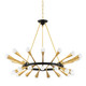 Corbett Lighting - 401-30-VPB/BBR - 30 Light Chandelier - Aries - Vintage Polished Brass