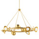 Corbett Lighting - 403-10-VB - LED Chandelier - Oraibi - Vintage Brass