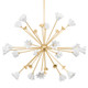 Corbett Lighting - 451-44-VGL - 20 Light Chandelier - Julieta - Vintage Gold Leaf