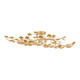 Corbett Lighting - 499-30-VGL - Eight Light Semi Flush Mount - Menorca - Vintage Gold Leaf