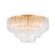 Corbett Lighting - 502-48-VGL - 39 Light Semi Flush Mount - Varenna - Vintage Gold Leaf