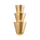 Corbett Lighting - 508-03-VGL - Three Light Wall Sconce - Bucharest - Vintage Gold Leaf