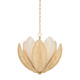 Corbett Lighting - 513-24-VGL - Five Light Chandelier - Costa Brava - Vintage Gold Leaf